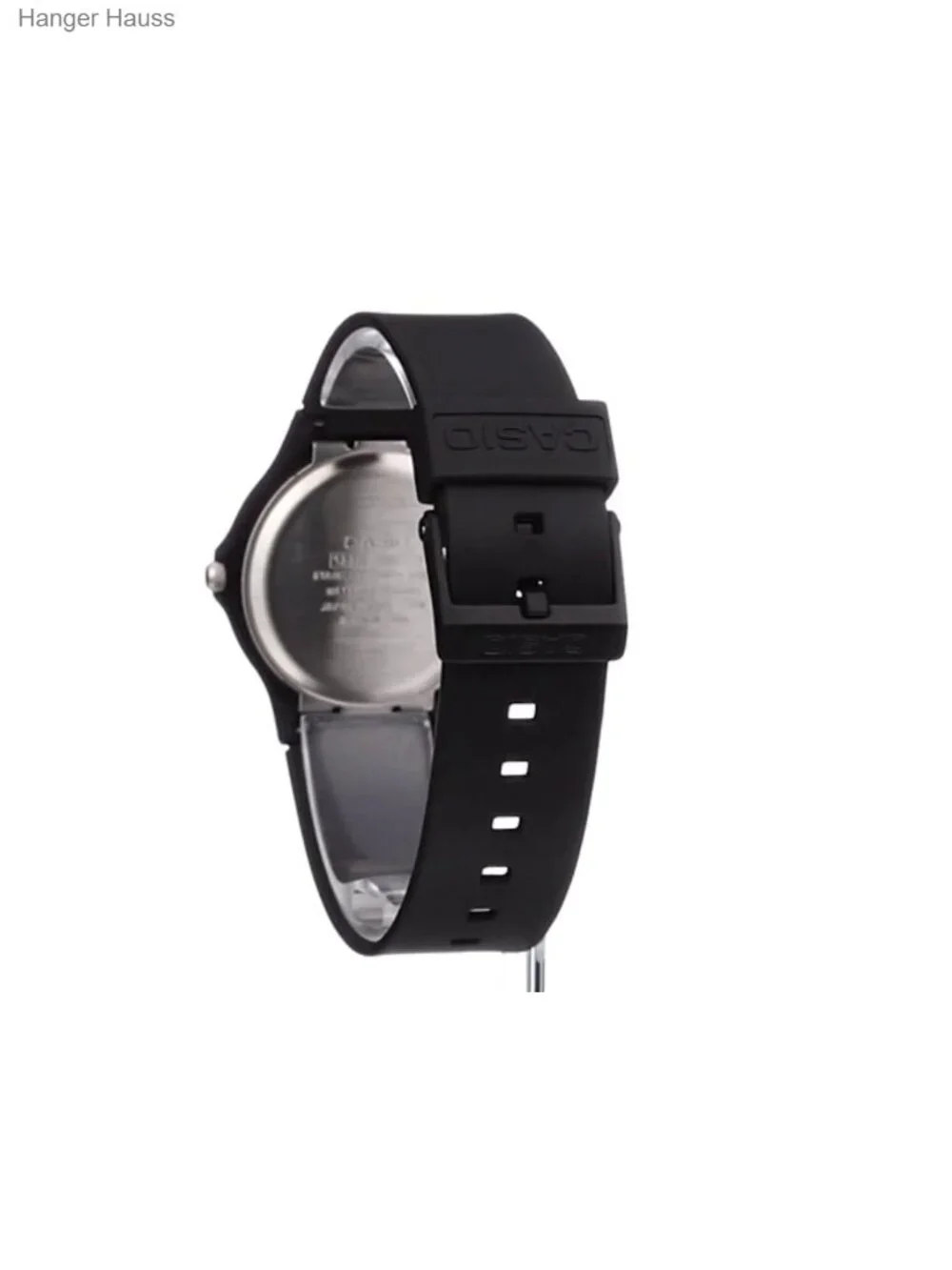 Men's Slim Analog Quartz Watch Water Resistant Resin Band
